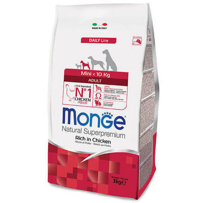 Sausā barība MONGE MINI Adult 7,5 kg